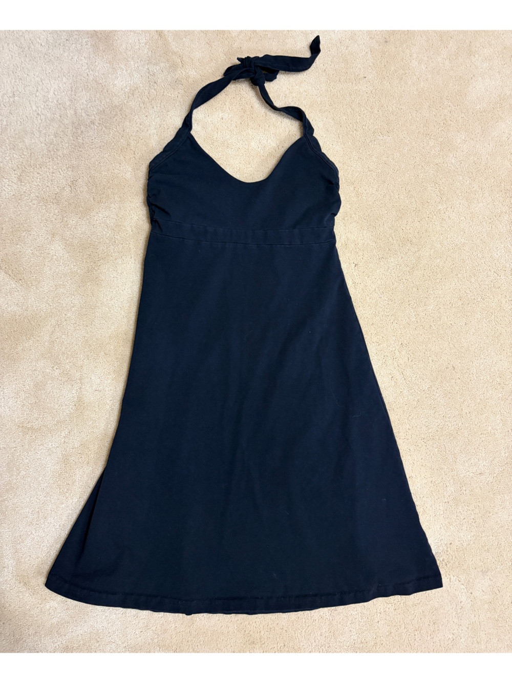 Patagonia Black Halter Mini Dress